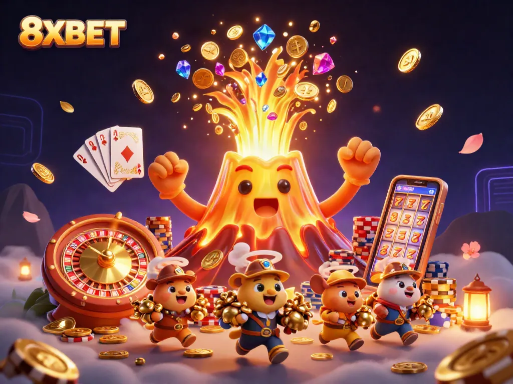 Experience thrilling wins with 8XBET's exciting games and dynamic jackpot features!