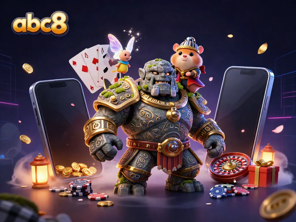 Experience classic slots action with abc8's magical guardian scene filled with lucky charms and games.