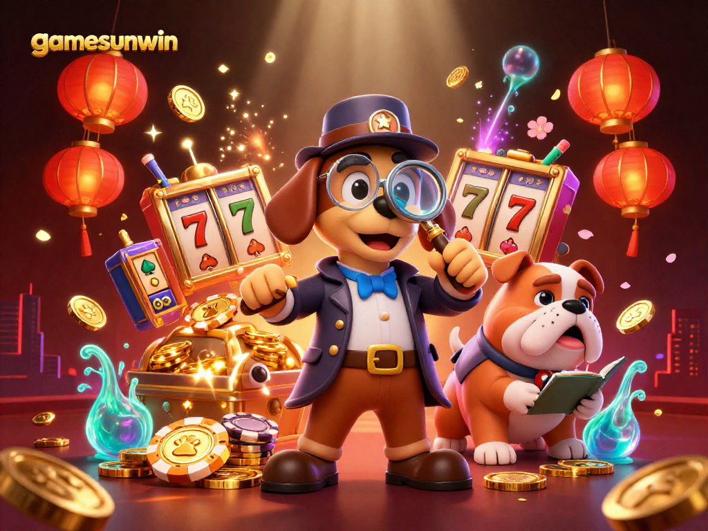 Play gamesunwin to explore thrilling jackpot opportunities with charismatic characters and vivid casino elements.
