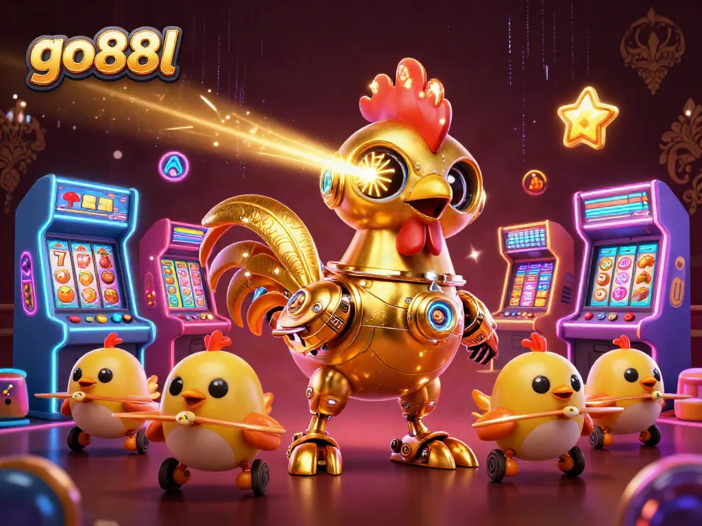 Engage in a vibrant gaming adventure with go88l, featuring dynamic characters and casino elements.