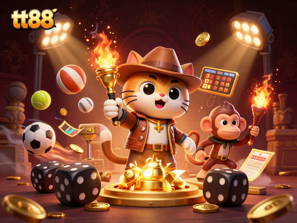 Conquer the gaming realm with tt88's engaging online casino experience and its thrilling sports betting.