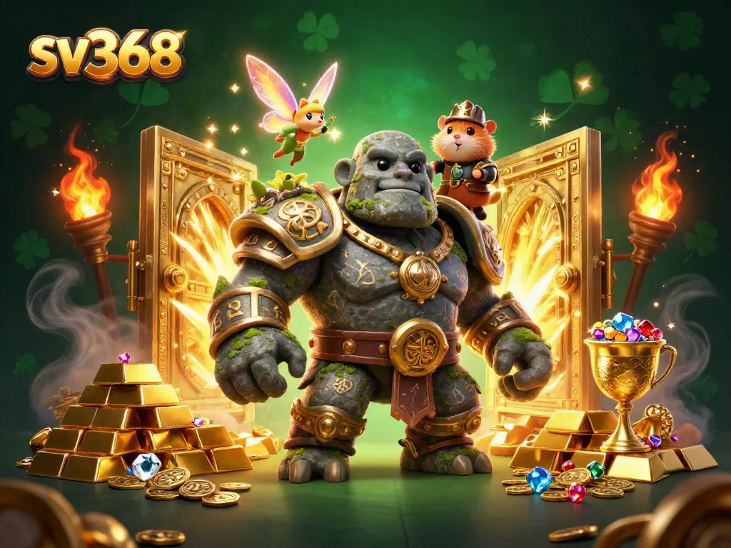 Experience the thrill of sv368 with magical 3D characters and vibrant casino treasures bursting with excitement.