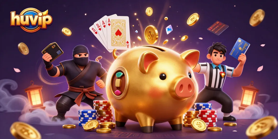 Experience the excitement of huvip casino with animated characters and vibrant gameplay elements.