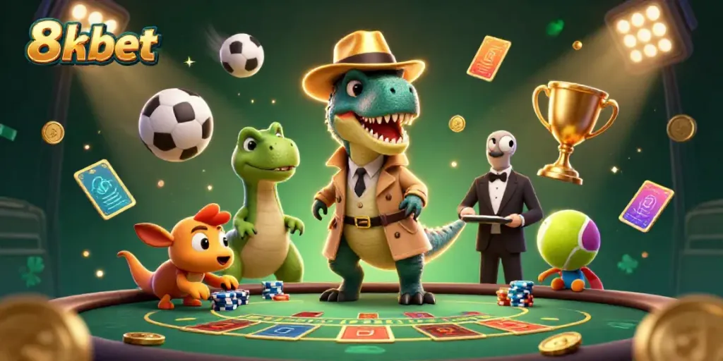 Experience excitement with the 8xbet velociraptor card counter at the blackjack table.