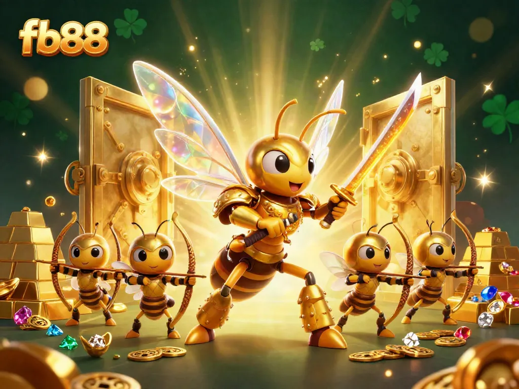 Engage in vibrant gameplay with fb88, featuring stunning 3D characters and rich casino-themed elements.