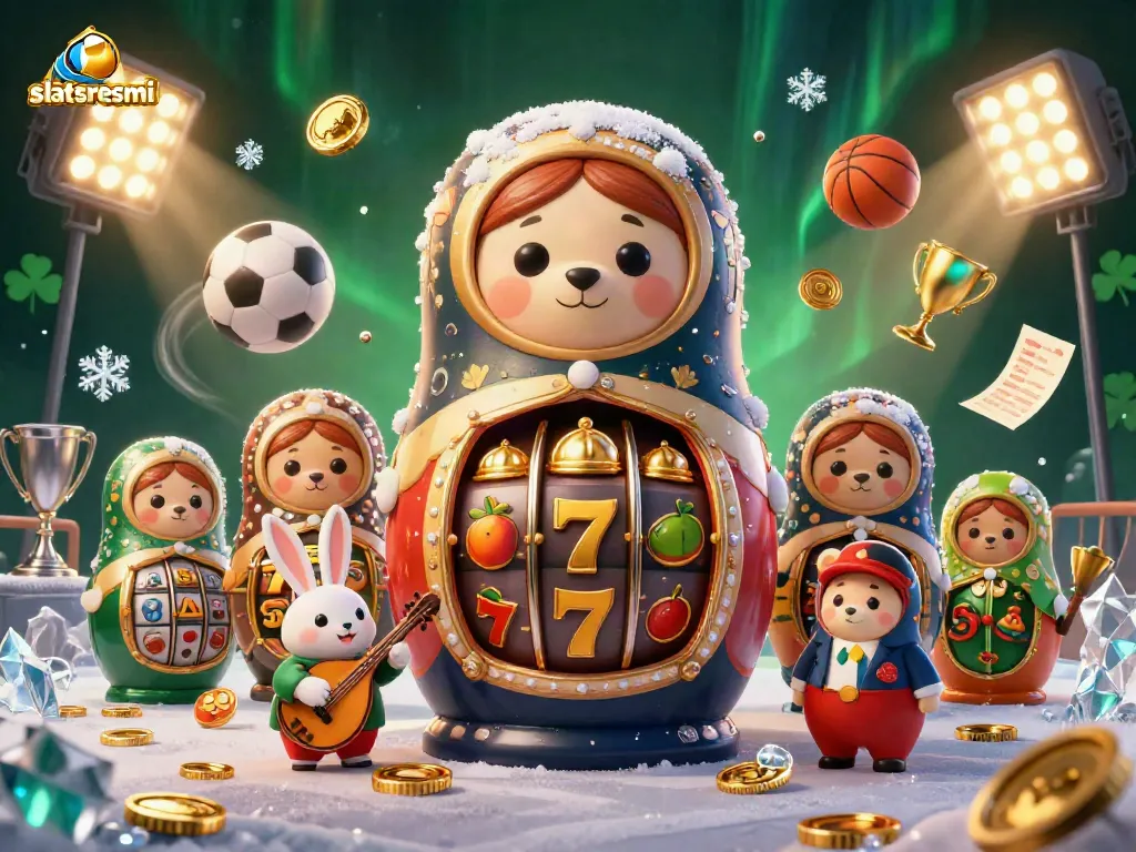 Experience the excitement of slotsresmi with colorful gaming characters and dynamic casino elements.